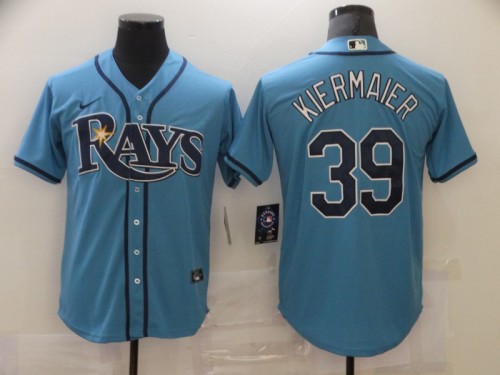 Nike Tampa Bay Rays 39 Kevin Kiermaier Baseball Jersey Blue