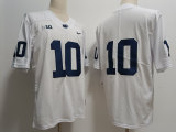 Penn State Nittany Lions 10 Nicholas Singleton Football Jersey White