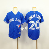 Youth Toronto Blue Jays 20 Josh Donaldson Baseball Jersey Blue