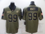 Arizona Cardinals 99 JJ Watt Football Jersey New salute