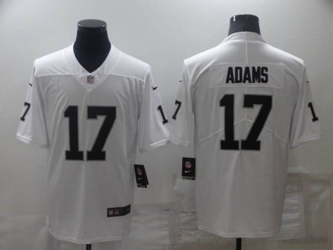 Oakland Raiders 17 Davante Adams Football Jersey Legend White