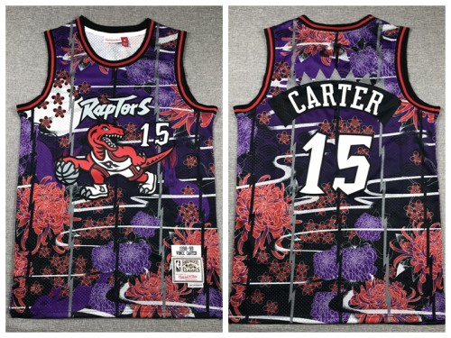 Toronto Raptors 15 Vince Carter Basketball Jersey Rabbit Year Retro