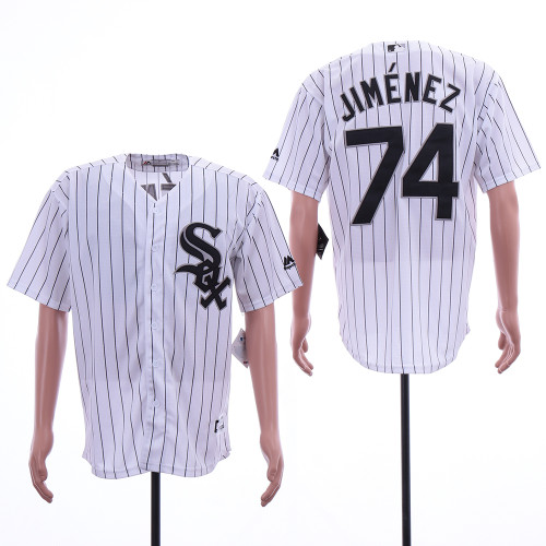 Chicago White Sox 74 Eloy Jimenez Baseball Jersey White