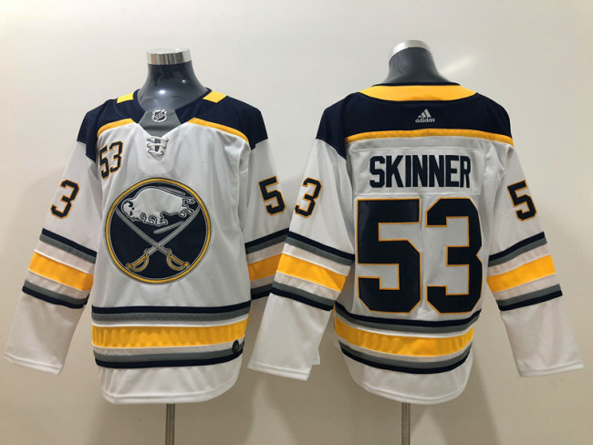 Adidas Classic Buffalo Sabres 53 Jeff Skinner Ice Hockey Jersey White