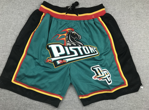 Detroit Pistons Pocket trousers piston horsehead green