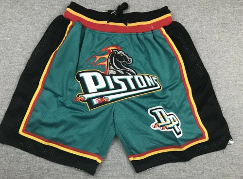 Detroit Pistons Pocket trousers piston horsehead green