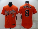 Nike Baltimore Orioles 8 Cal Ripken Flexbase Baseball Jersey Orange