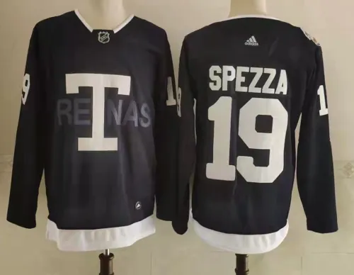 Adidas Toronto Maple Leafs 19 Jason Spezza Ice Hockey Jersey Black