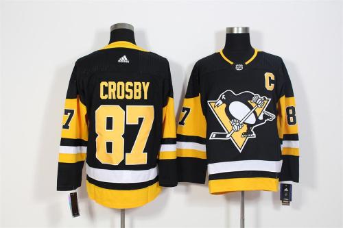 Adidas Classic Pittsburgh Penguins 87 Sidney Crosby Ice Hockey Jersey Black