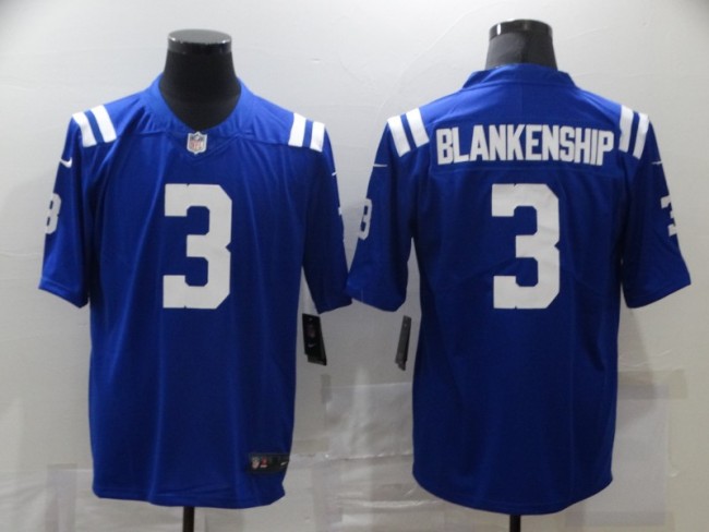 Indianapolis Colts 3 Rodrigo Blankenship Buckner Football Jersey Legend Blue