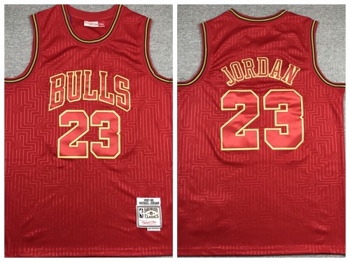 Chicago Bulls 23 Michael Jordan Basketball Jersey Red Limited Edition