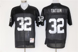 Oakland Raiders 32 Jack Tatum Football Jersey Black Retro