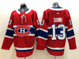 Adidas Classic Montreal Canadiens 13 Max Domi Ice Hockey Jersey Red