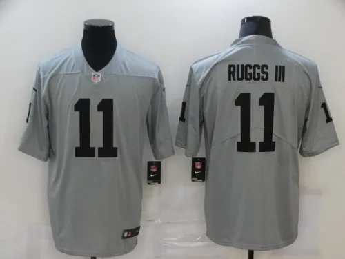 Oakland Raiders 11 Henry Ruggs III Football Jersey Legend Gray