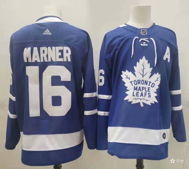 Adidas Toronto Maple Leafs 16 Mitch Marner Ice Hockey Jersey Blue