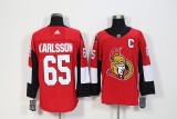 Adidas Classic Ottawa Senators 65 Erik Karlsson Ice Hockey Jersey Red