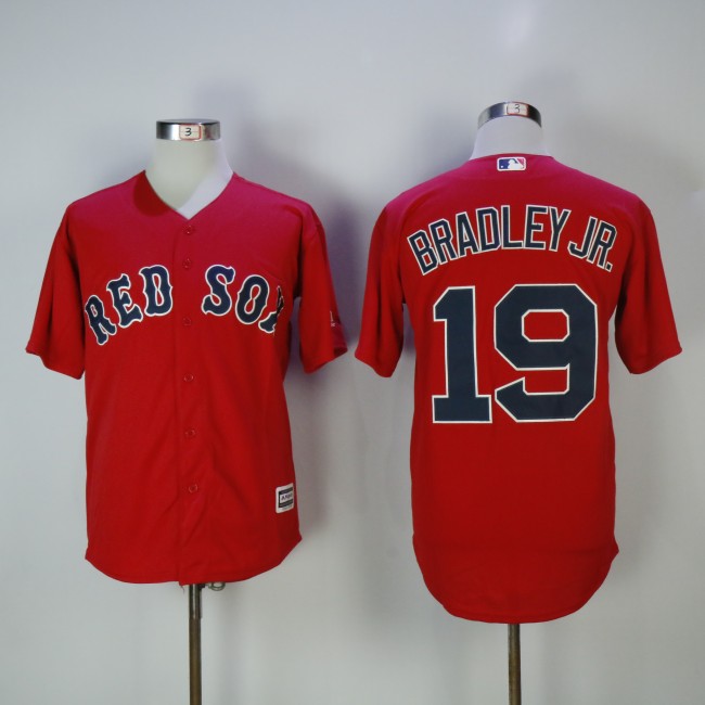 Boston Red Sox 19 Jackie Bradley Jr.Baseball Jersey Red