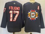 Adidas Minnesota Wild 17 Marcus Foligno Ice Hockey Jersey Black