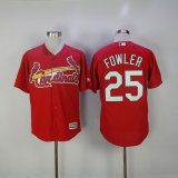 St.Louis Cardinals 25 Dexter Fowler Baseball Jersey Red Fans version