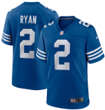 Indianapolis Colts 2 Matt Ryan Football Jersey Legend Blue