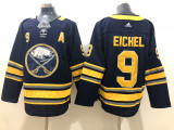 Adidas Classic Buffalo Sabres 9 Jack Eichel Ice Hockey Jersey Navy Blue