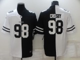 Oakland Raiders 98 Sidney Crosby Football Jersey Legend Half version