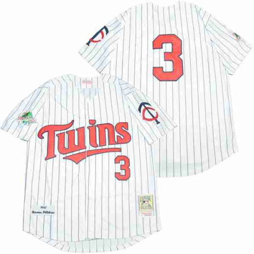 Minnesota Twins 3 Harmon Killebrew Baseball Jersey White Retro