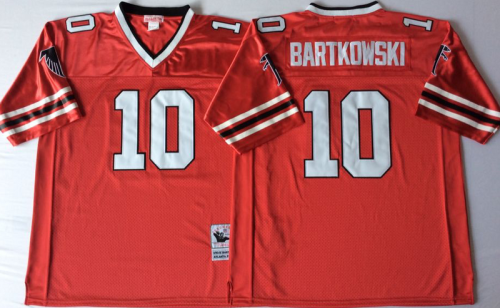 Atlanta Falcons 10 steve bartkowski Football Jersey Red Retro