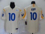 2020 St. Louis Rams 10 Cooper Kupp Football Jersey Legendary Beige White