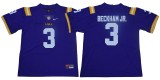 LSU Tigers 3 Odell Beckham Jr. LImited College Football Jersey Purple