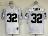 Oakland Raiders 32 Jack Tatum Football Jersey White Retro