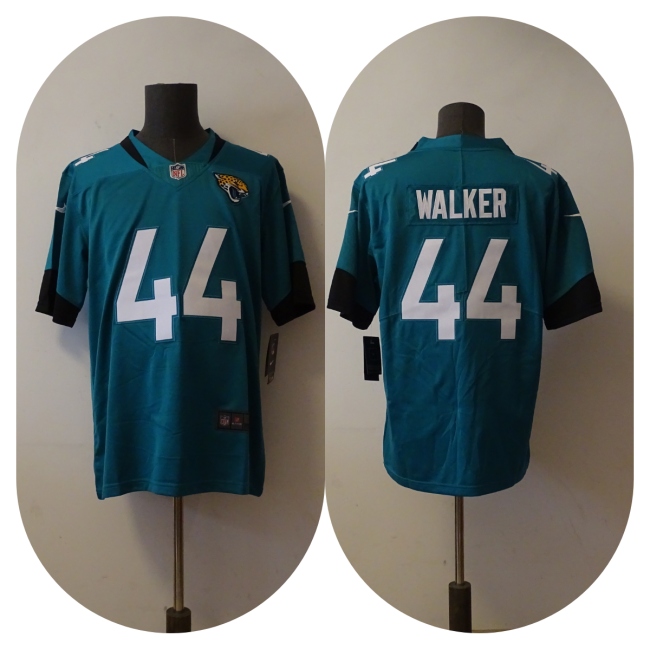 Jacksonville Jaguars 44 Travon Walker Football Jersey Legend Green