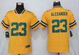 Women Green Bay Packers 23 Jaire Alexander Football Jersey Legend Yellow