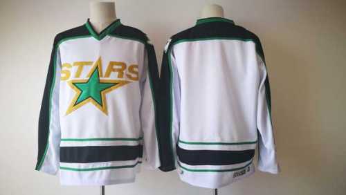 Adidas Classic Dallas Stars Blank Ice Hockey Jersey White