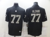 Oakland Raiders 77 Lyle Alzado Football Jersey Legend Black