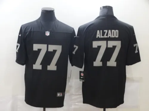 Oakland Raiders 77 Lyle Alzado Football Jersey Legend Black