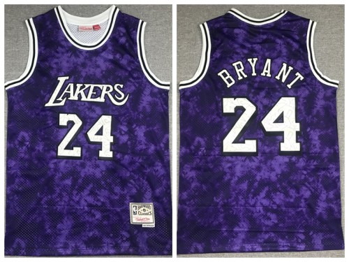 Los Angeles Lakers 24 Kobe Bryant Basketball Jersey Constellation version