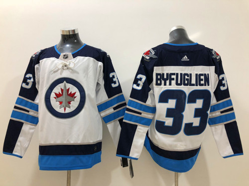 Adidas Classic Winnipeg Jets 33 Dustin Byfuglien Ice Hockey Jersey White