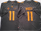 Tennessee Volunteers 11 Jalin Hyatt Coolege Football Jersey Gray