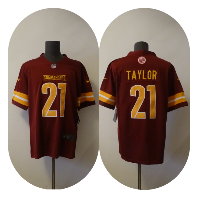 Washington Redskins 21 Sean Taylor Football Jersey Legend Red