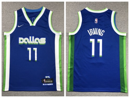 Youth Nike Dallas Mavericks 11 Kyrie Irving Basketball Jersey Blue