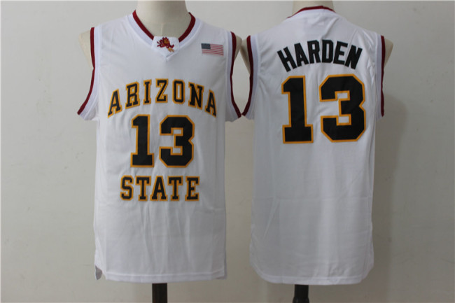 Houston Rockets 13 James Harden Basketball Jersey White