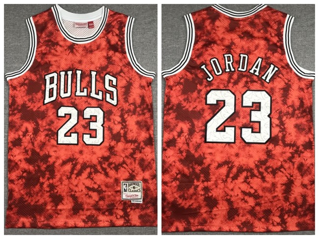 Chicago Bulls 23 Michael Jordan Basketball Jersey red Constellation version