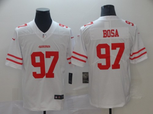 San Francisco 49ers 97 Nick Bosa Football Jersey Legend White