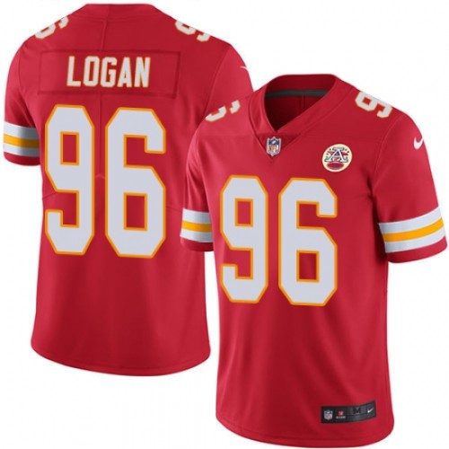 Kansas City Chiefs 96 Bennie Logan Football Jersey Legend Red