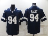 Dallas Cowboys 94 Charles Haley Football Jersey Navy Blue