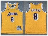 Youth clover Los Angeles Lakers 8 Kobe Bryant Basketball Jersey Yellow