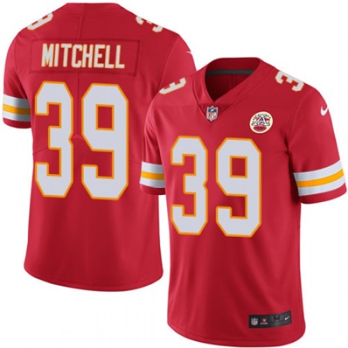 Kansas City Chiefs 39 Terrance Mitchell Football Jersey Legend Red