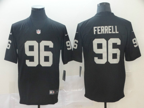 Oakland Raiders 96 Clelin Ferrell Football Jersey Legend Black