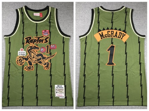 Toronto Raptors 1 Tracy McGrady Basketball Jersey Flight version